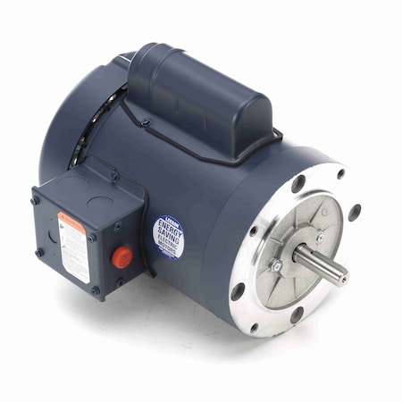 Leeson Special Voltage Motor, 0.50 HP, 1 Ph, 50 Hz, 110/220 V, 1500 RPM, 56C Frame, TEFC 113922.00